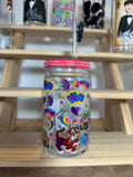 Lisa Frank Glass Cup image 5