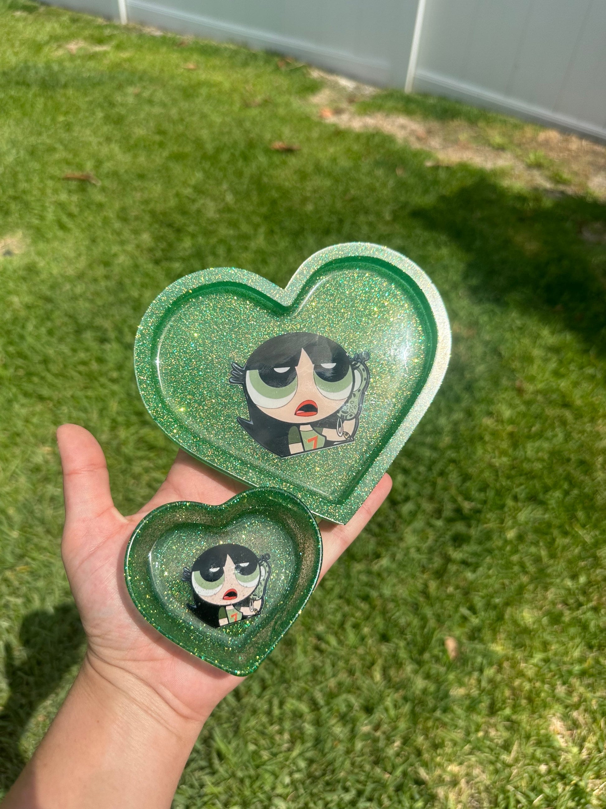 Glitter Buttercup Rolling Tray Set image 0