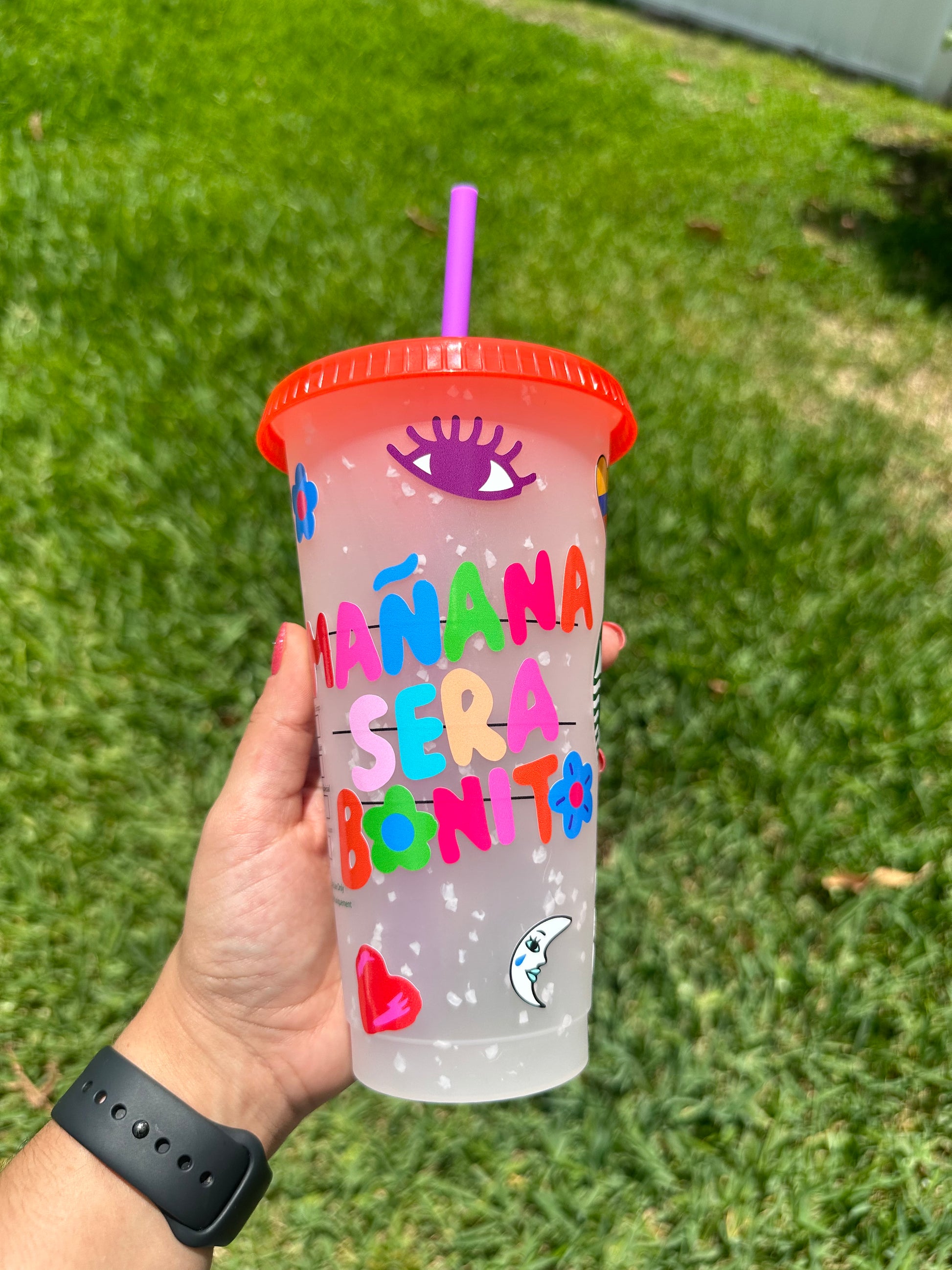 Color Changing Karol G Starbucks Cup image 1