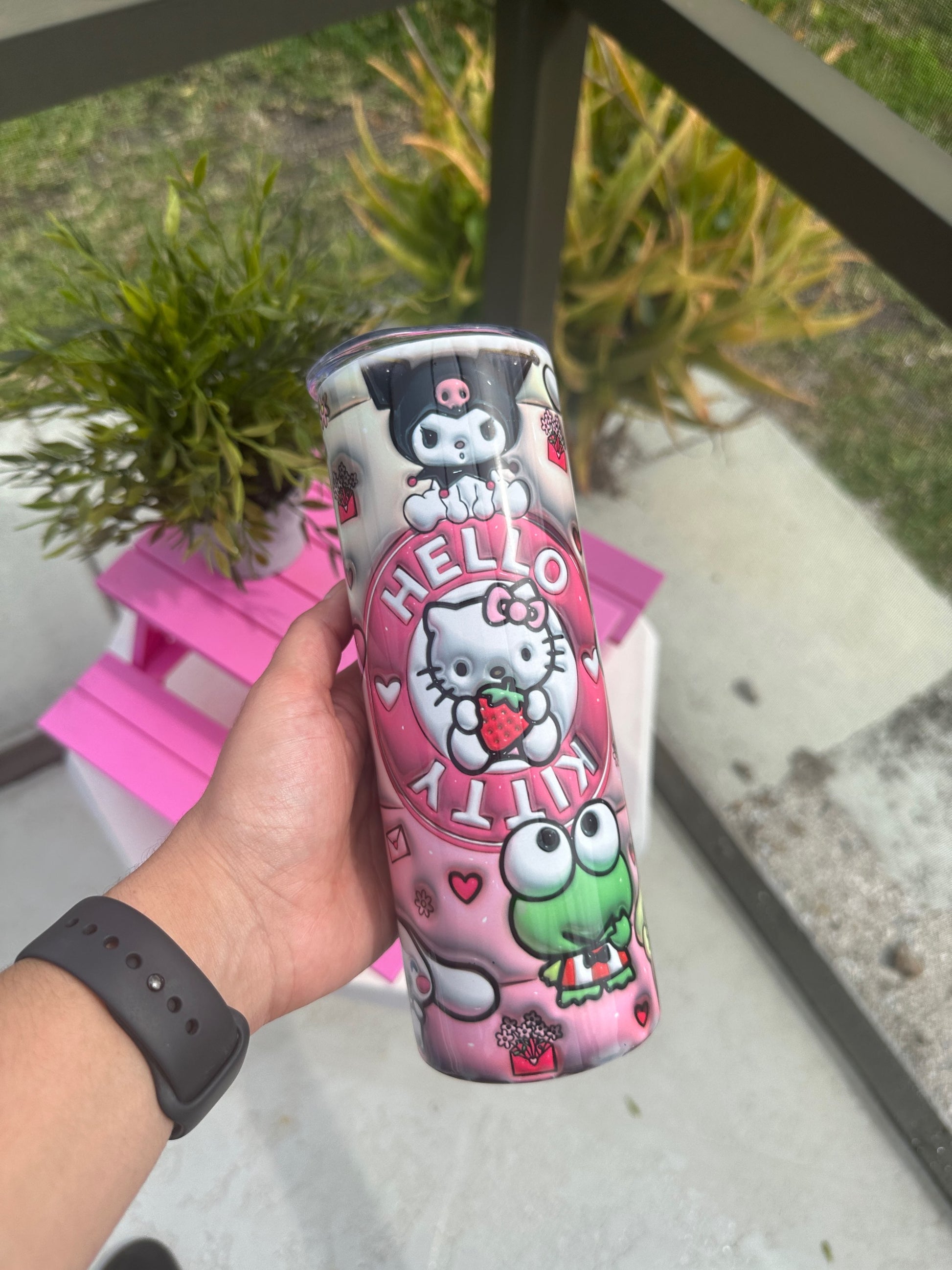 Hello Kitty  and friends Tumbler image 0