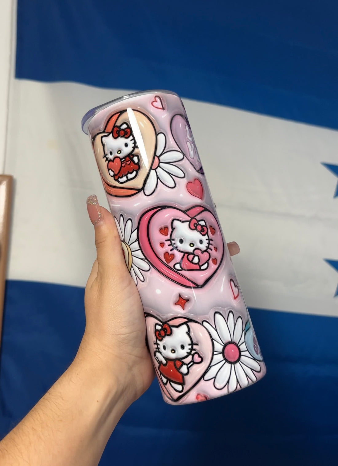 Hello Kitty Hearts Tumbler image 0