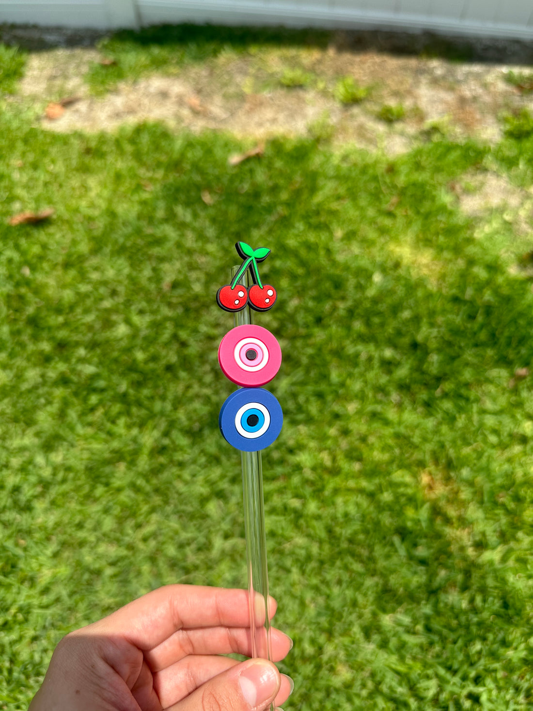 Evil Eye Straw Toppers image 0