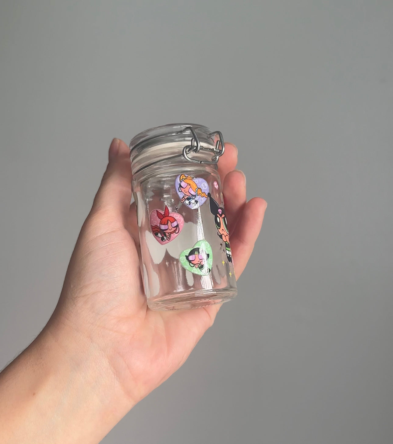 PPG with HK hats  Stash Jar image 1