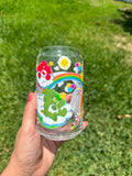 Carebears Glass Cup image 0