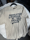 Anxiety Club T Shirt image 1