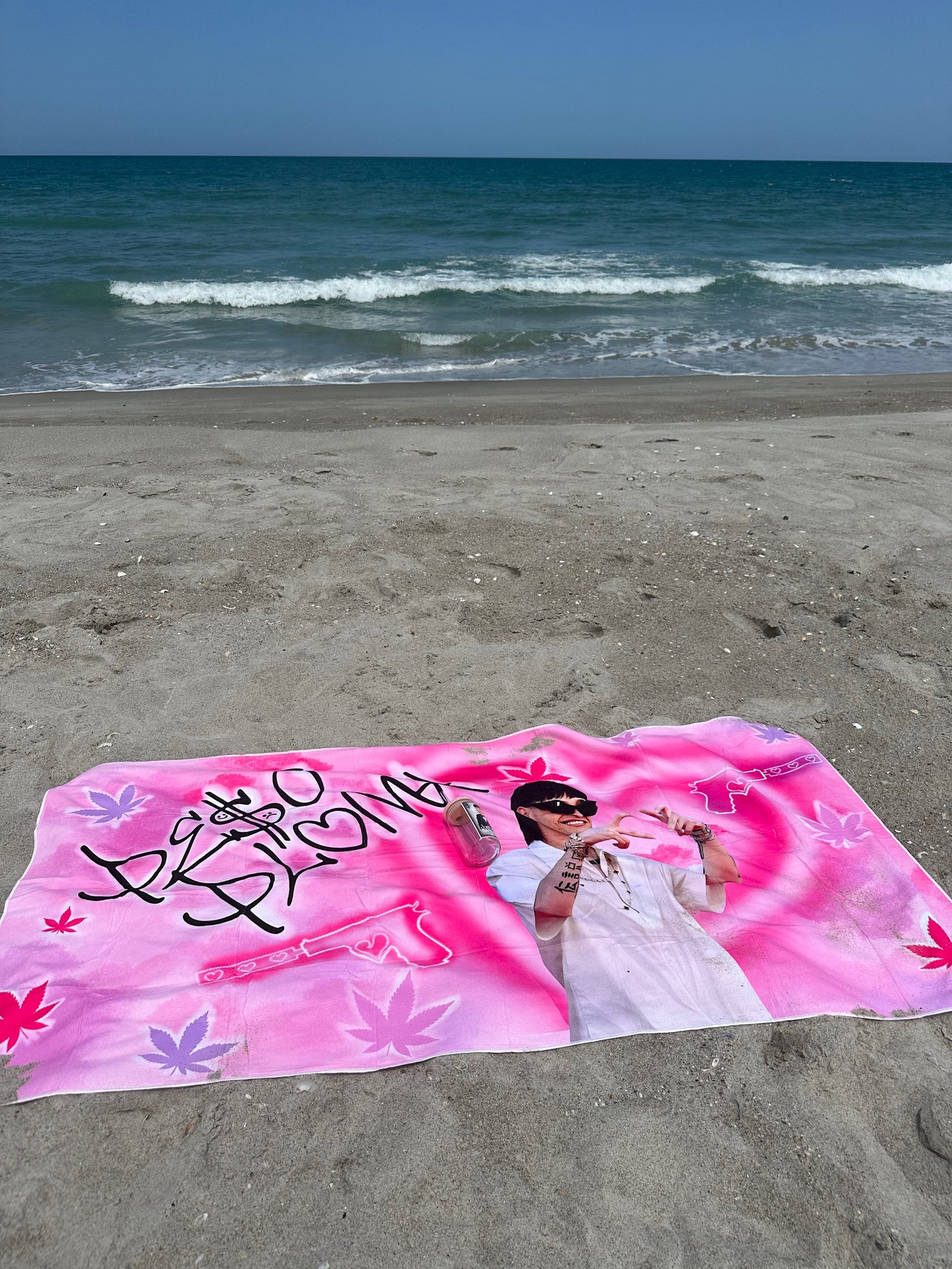 Pink Peso Pluma Towel image 0