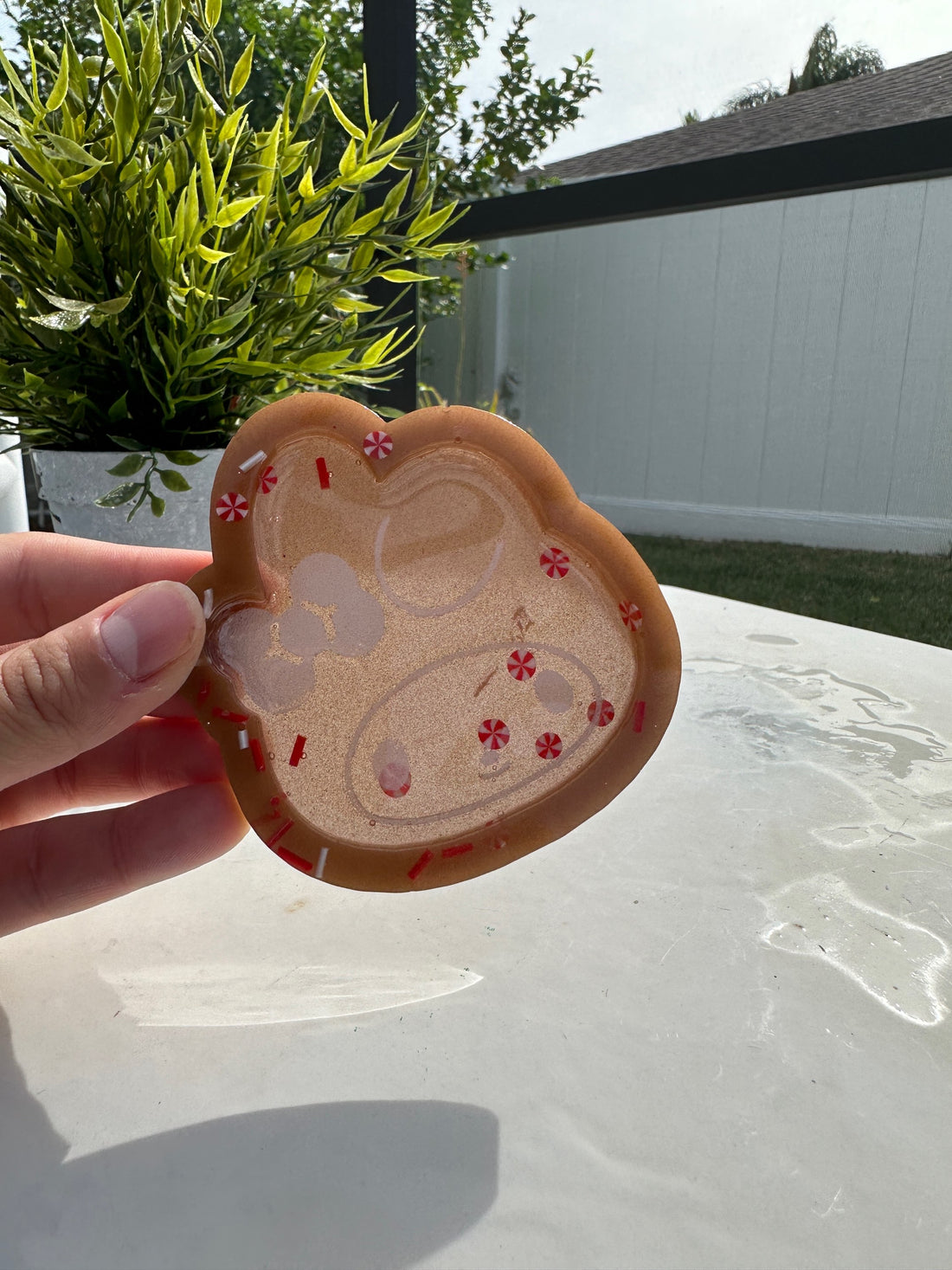 My Melody Shot Glass Coaster/ Mini Tray image 0