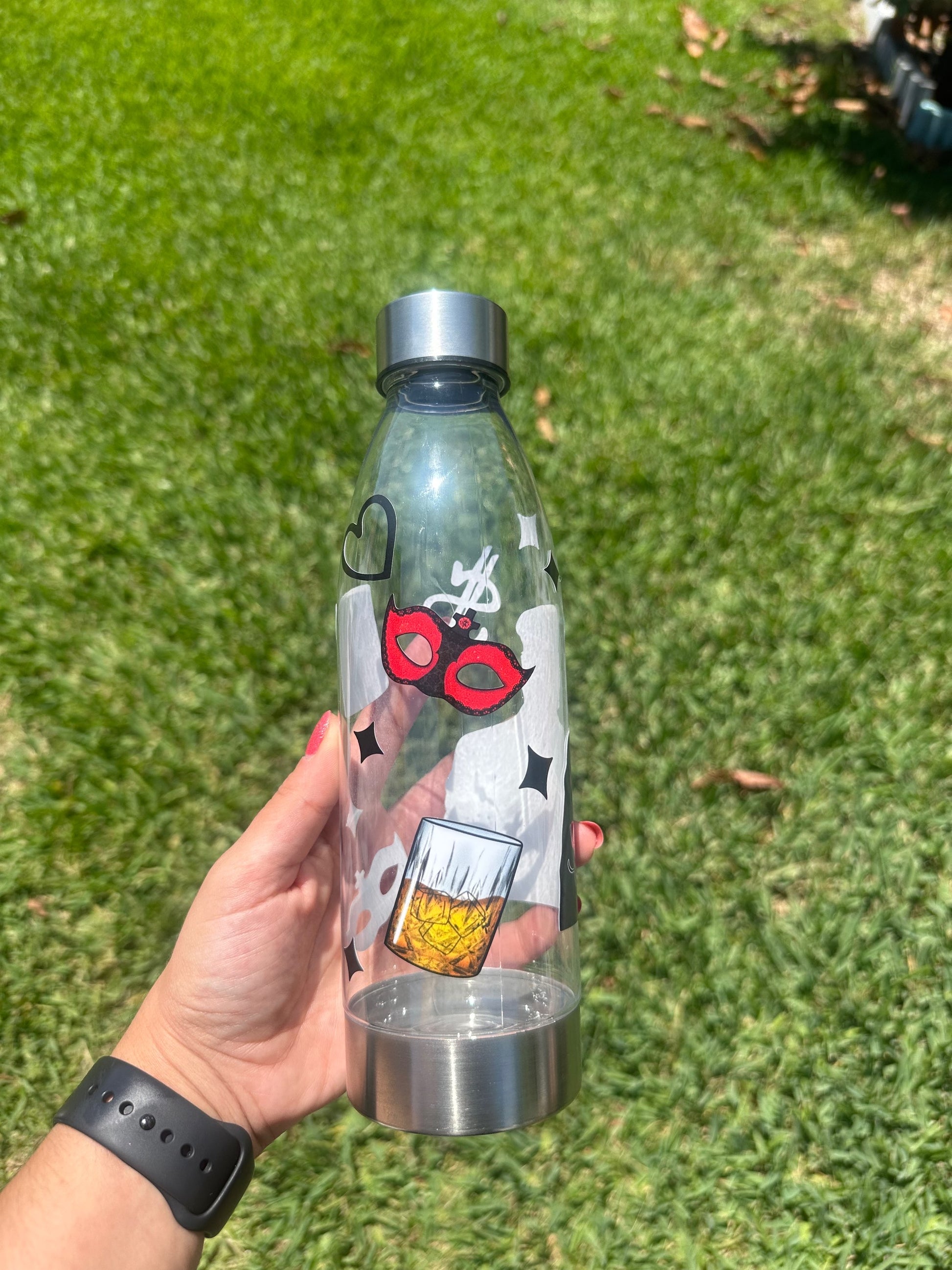 Peso Pluma Water Bottle image 1