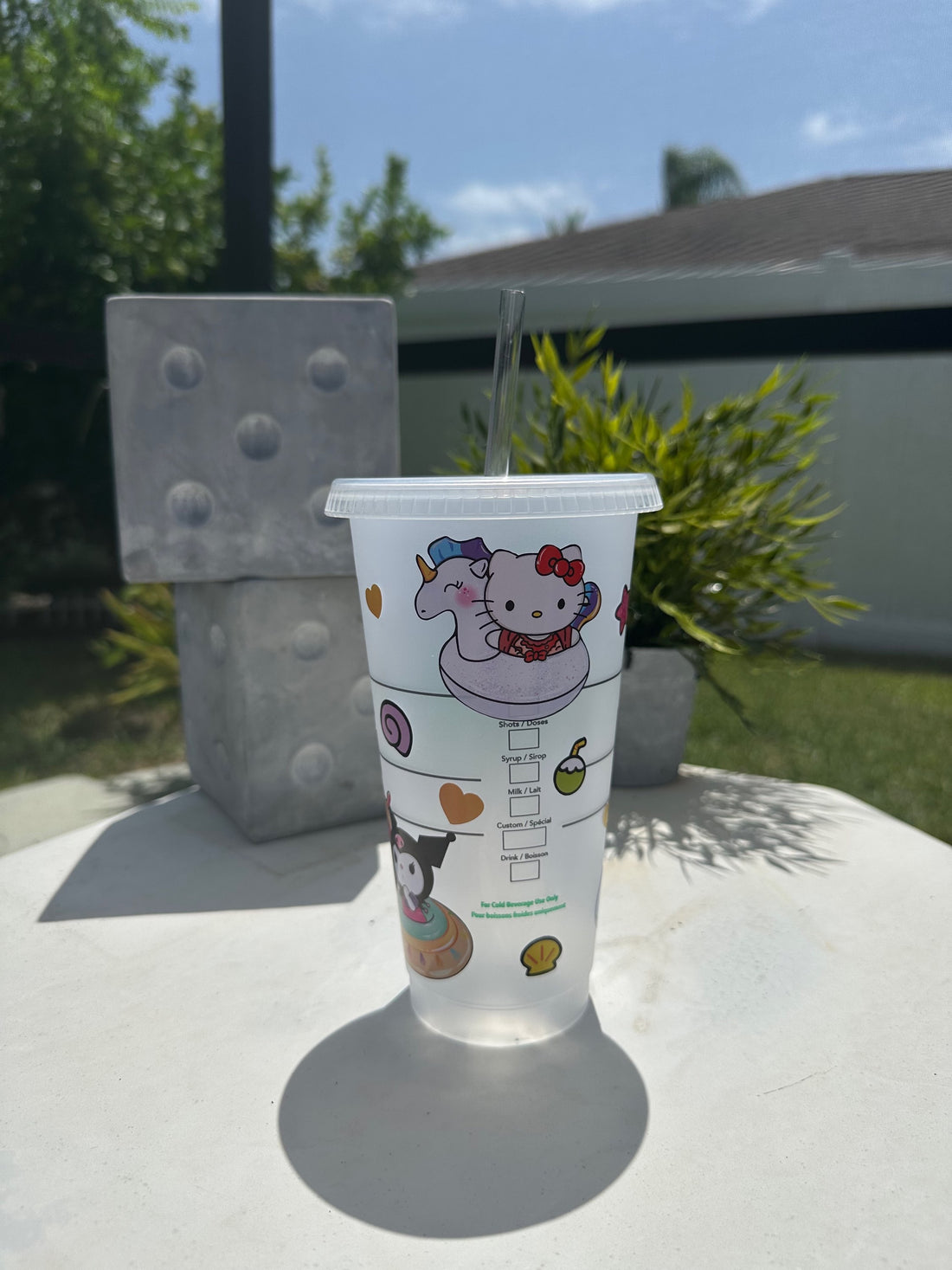 Kawaii Summer Starbucks Cup image 0