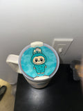 Teal Monster Topper/ Plate image 0