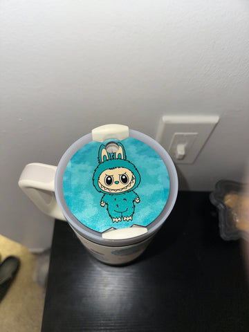 Teal Monster Topper/ Plate image 0