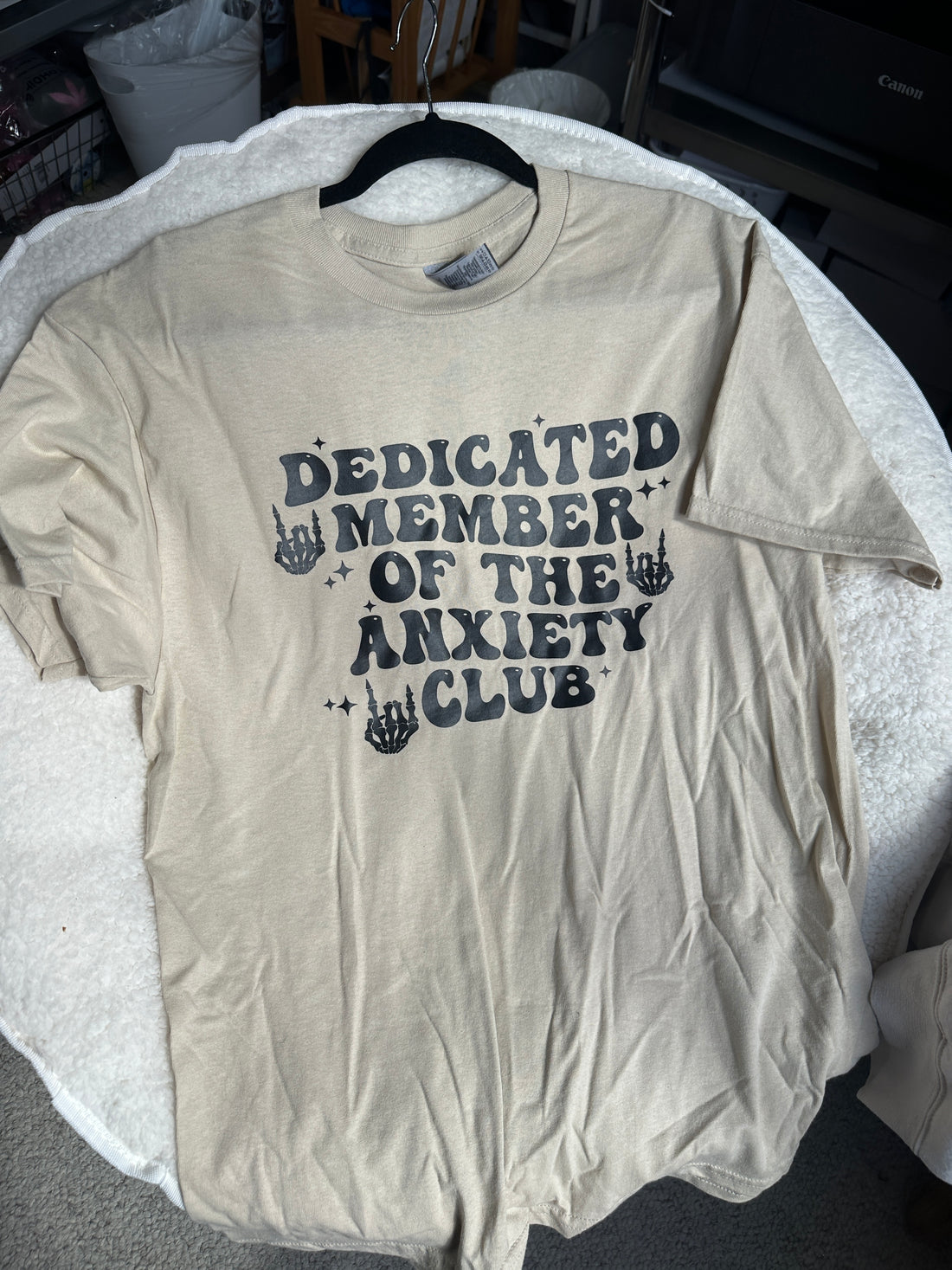 Anxiety Club T Shirt image 0