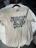 Anxiety Club T Shirt image 0