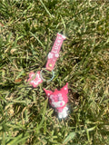 Pink Kuromi Keychain image 1