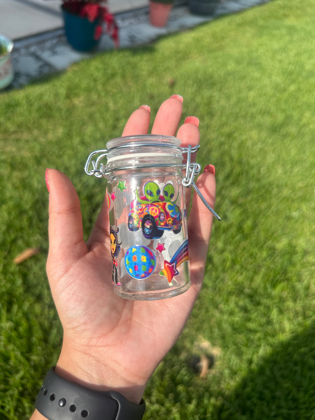 Lisa Frank Stash Jar image 0