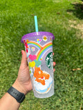 Confetti Carebear Starbucks Cup image 2