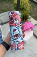 Hk Spidey Collage Tumbler image 1
