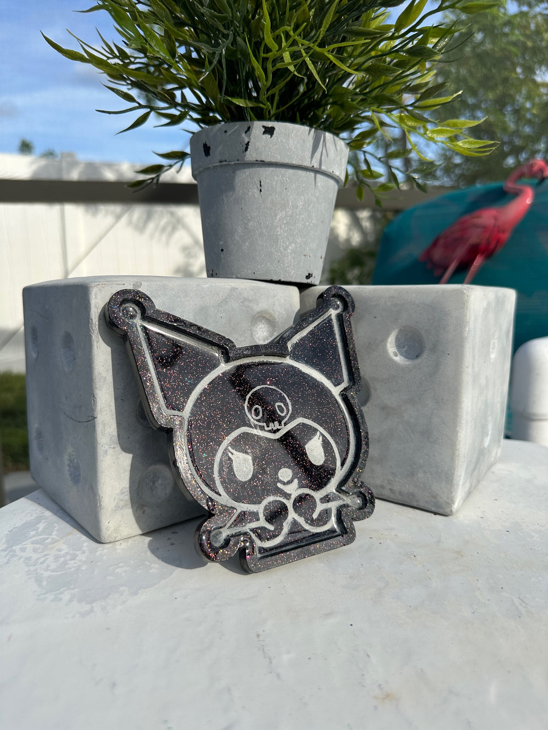 Kuromi Full Body Tray/ Coaster image 0