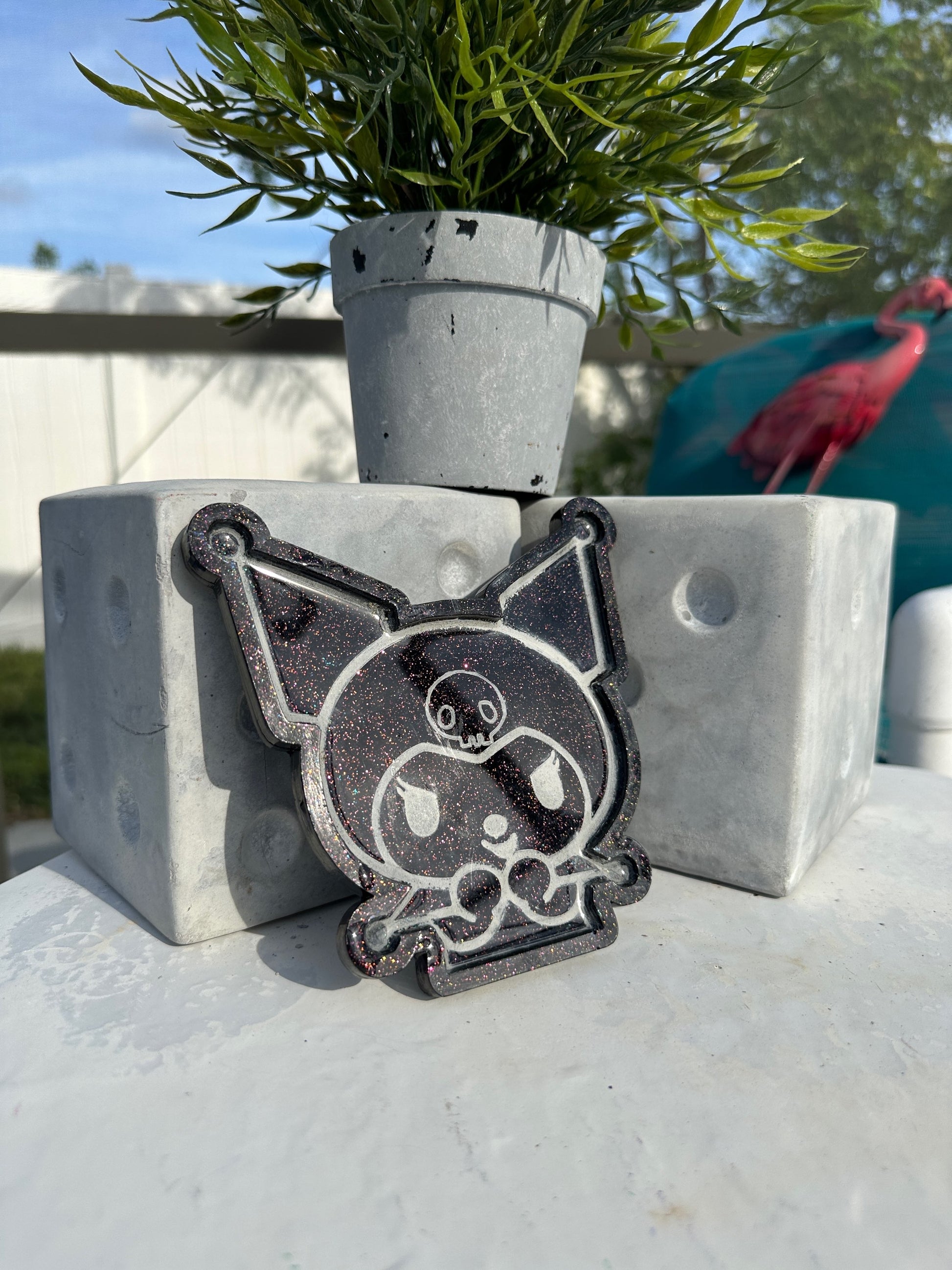 Kuromi Full Body Tray/ Coaster image 0