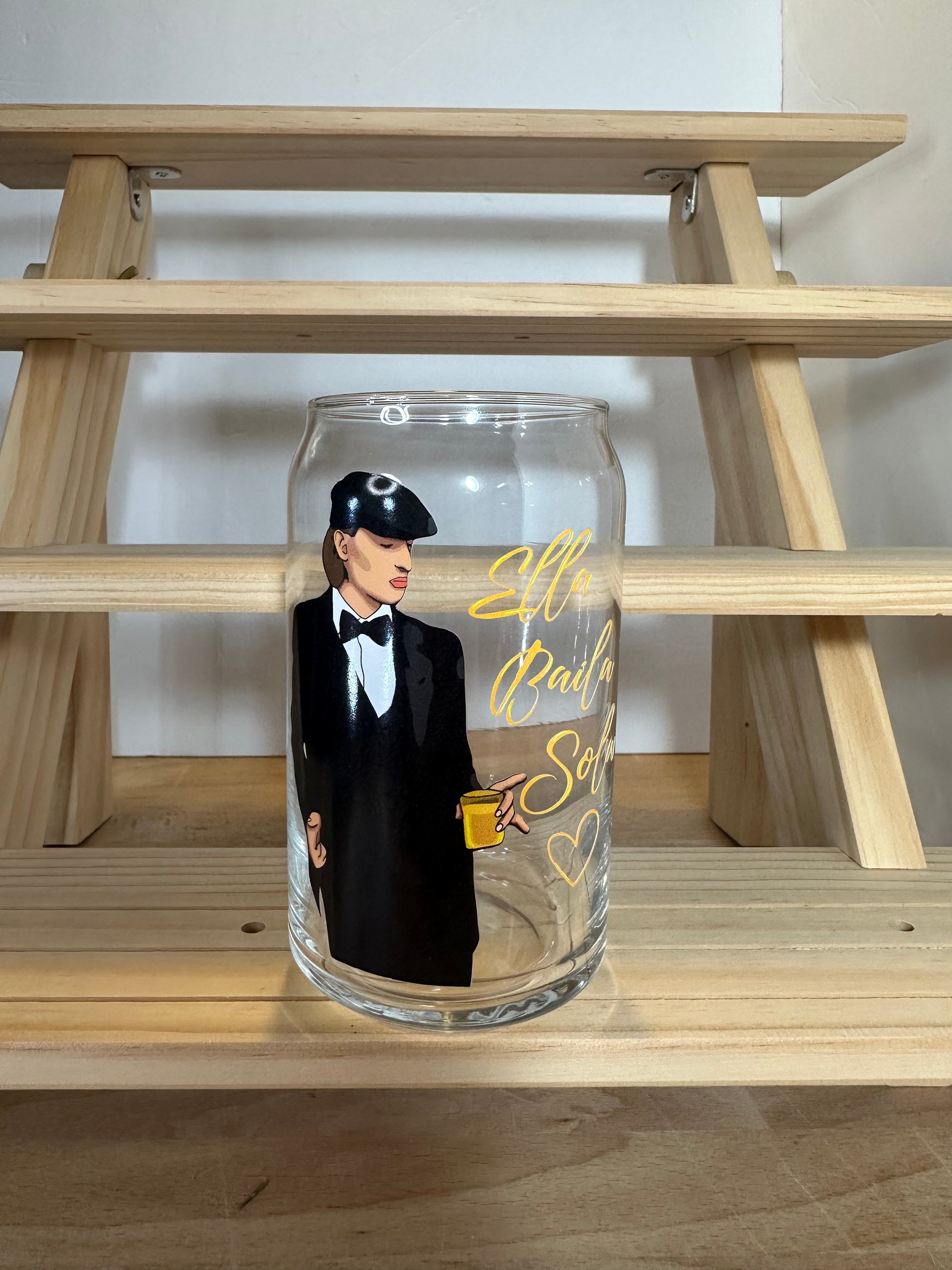 Peso Pluma Ella Baila Sola Glass Cup image 0