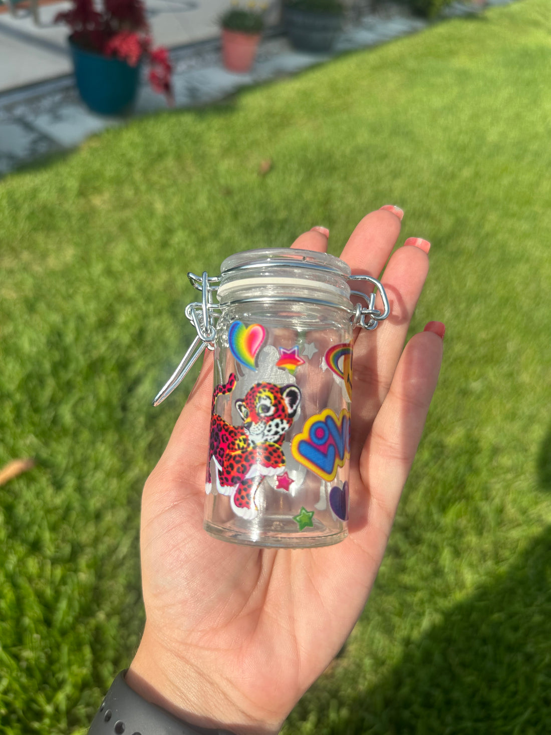 Lisa Frank Stash Jar image 0