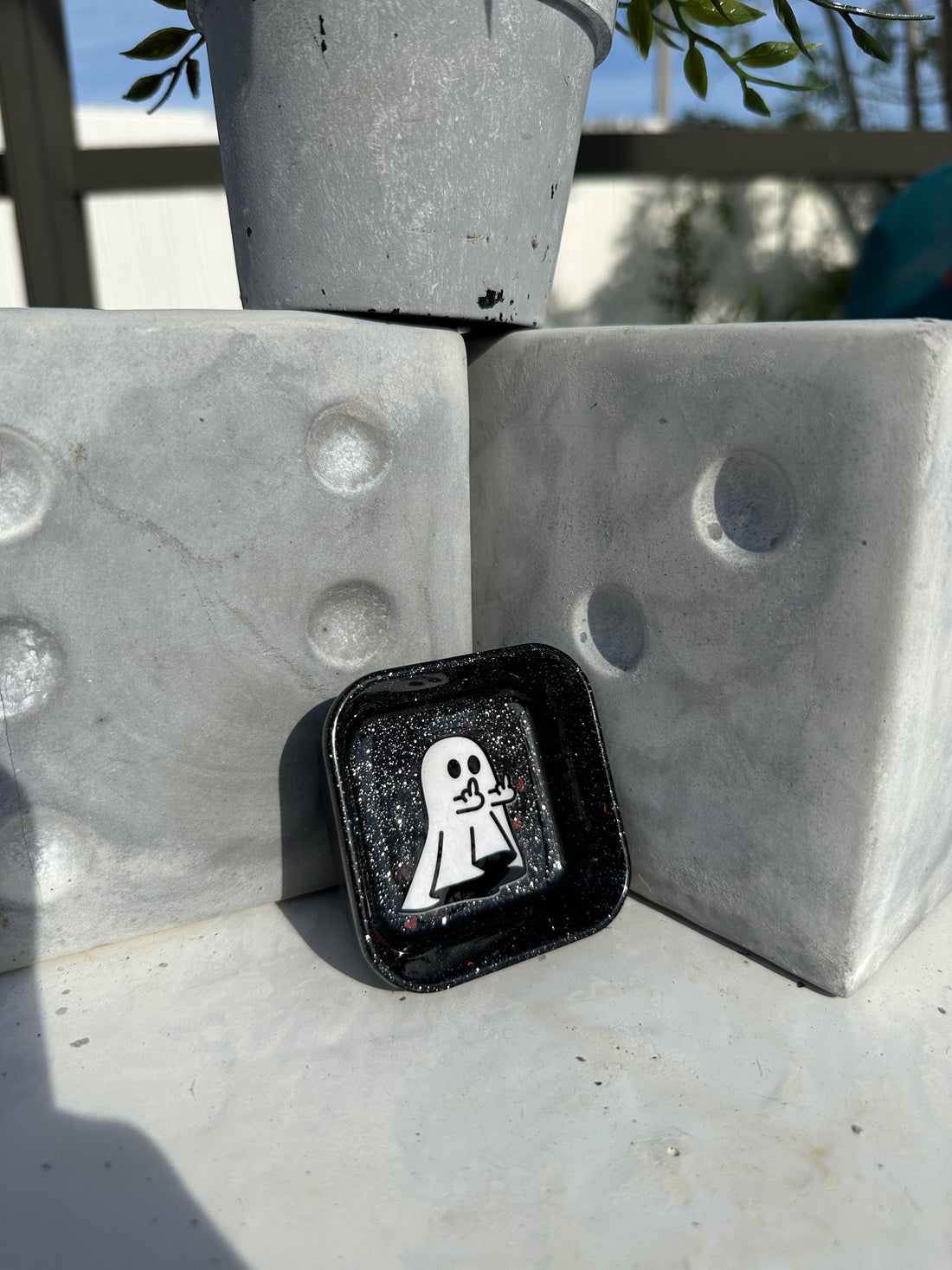 Middle Finger Ghost Mini image 0