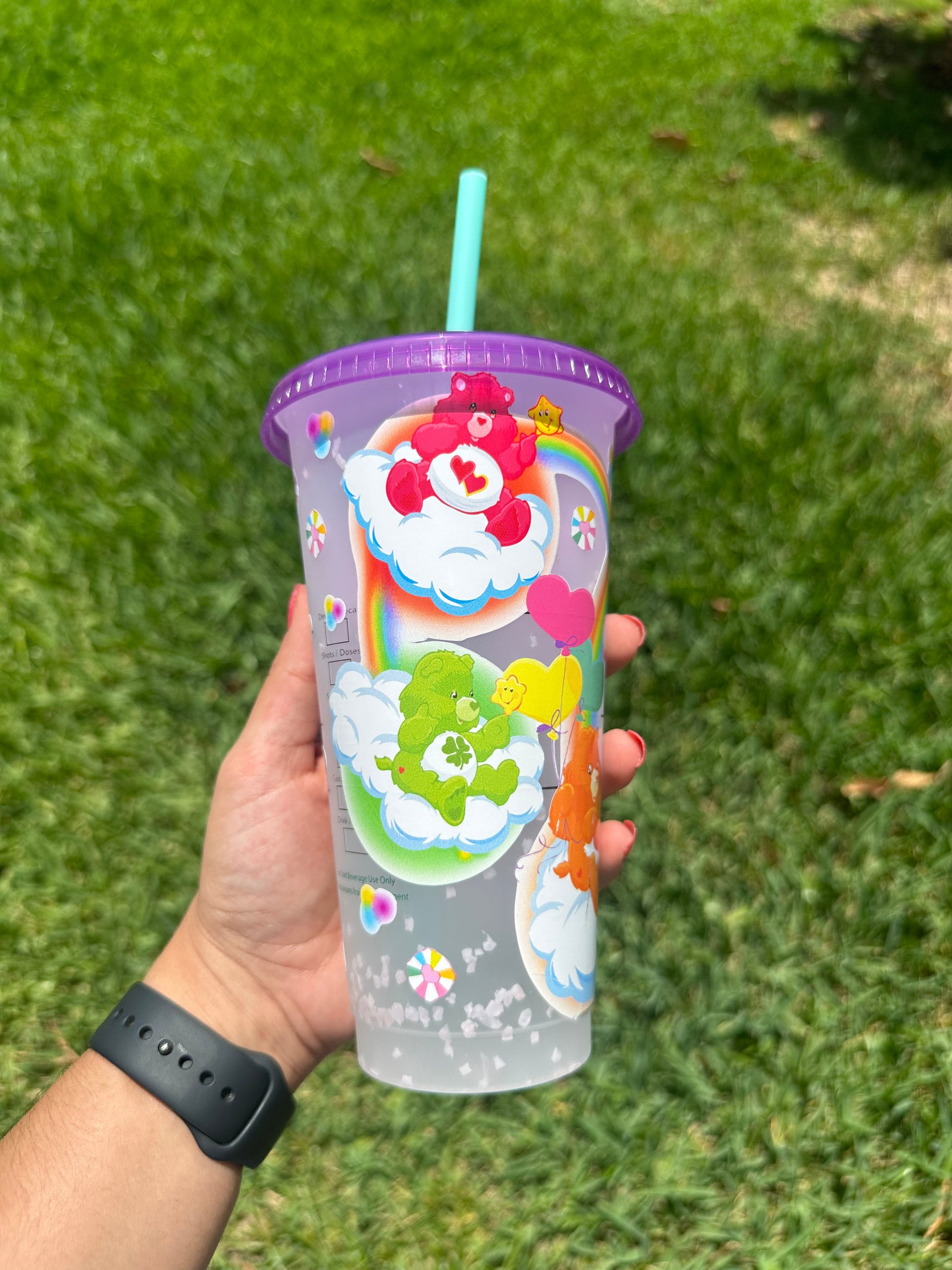 Confetti Carebear Starbucks Cup image 1