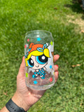 Cowgirl Powerpuff Girls Glass Cup image 4