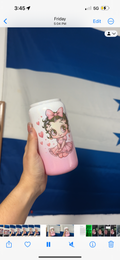 Betty Boop Glitter Glass Cup image 1