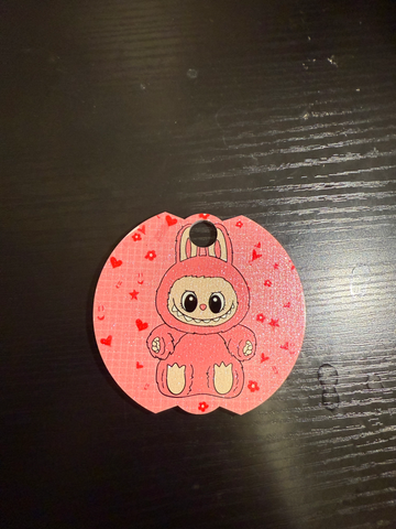 Pink Monster Topper/ Plate image 0