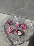 Pink Croc Charms image 0