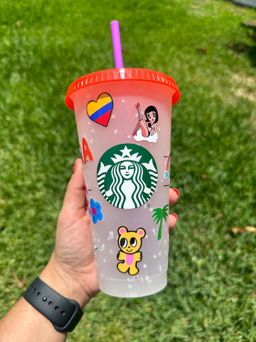 Color Changing Karol G Starbucks Cup image 0