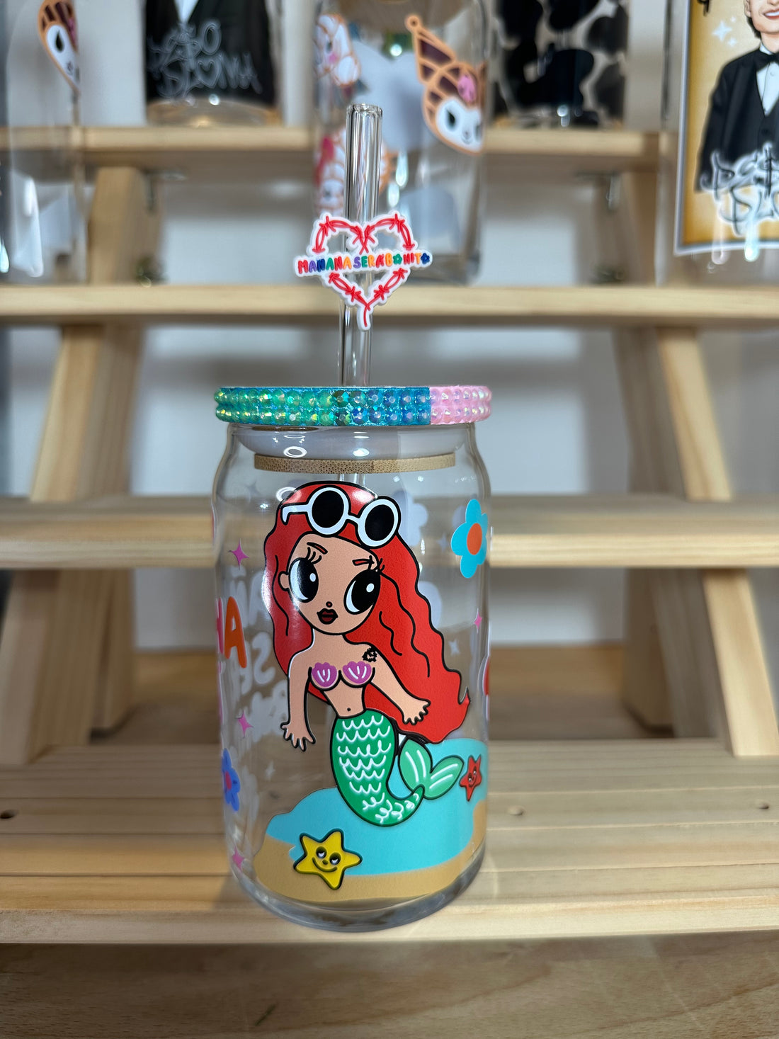 Karol G Manana Sera Bonito Glass Cup image 0