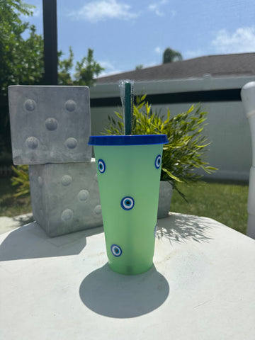 Color Changing Evil Eye Cup image 0