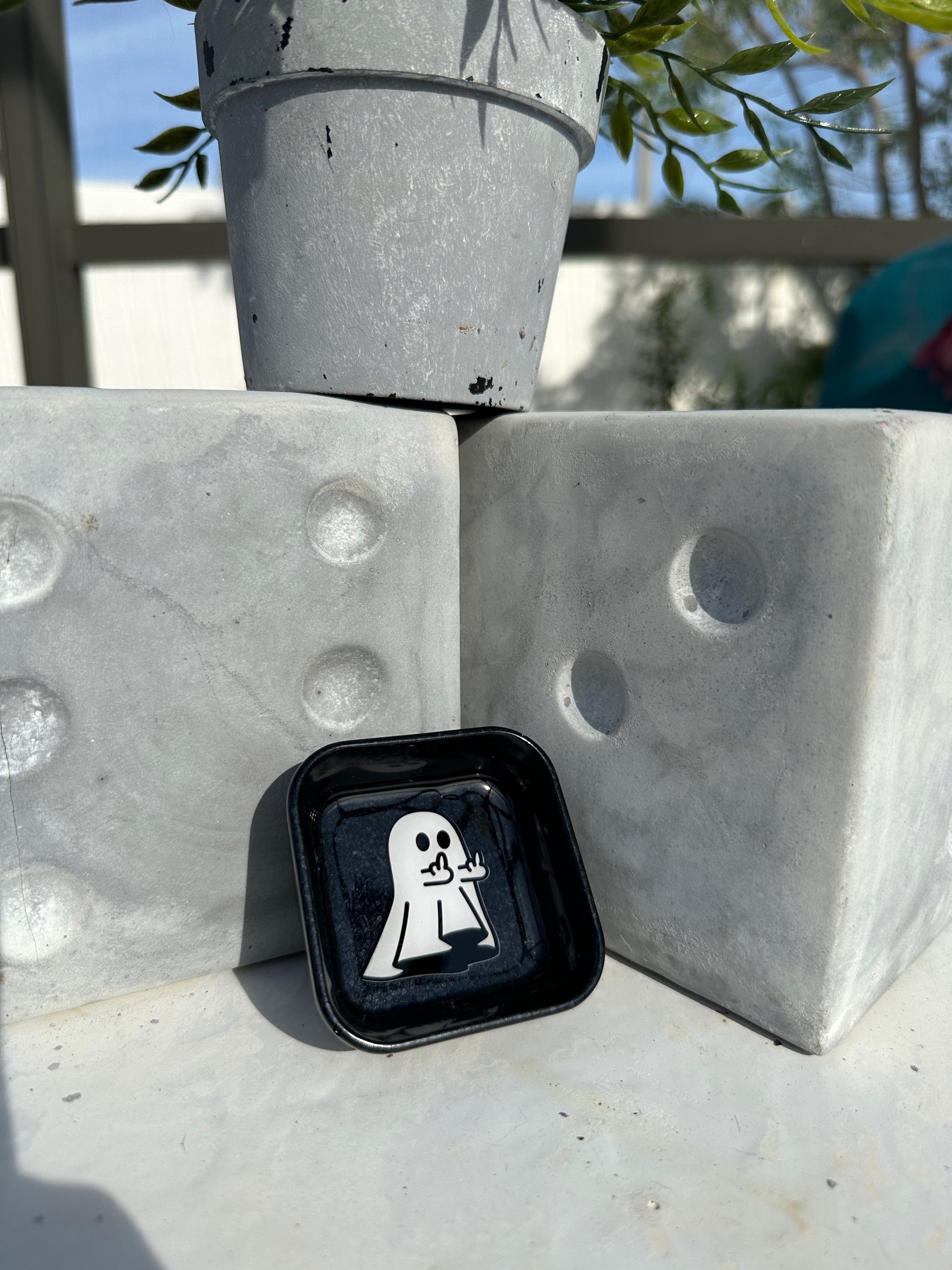 Middle Finger Ghost Mini image 0