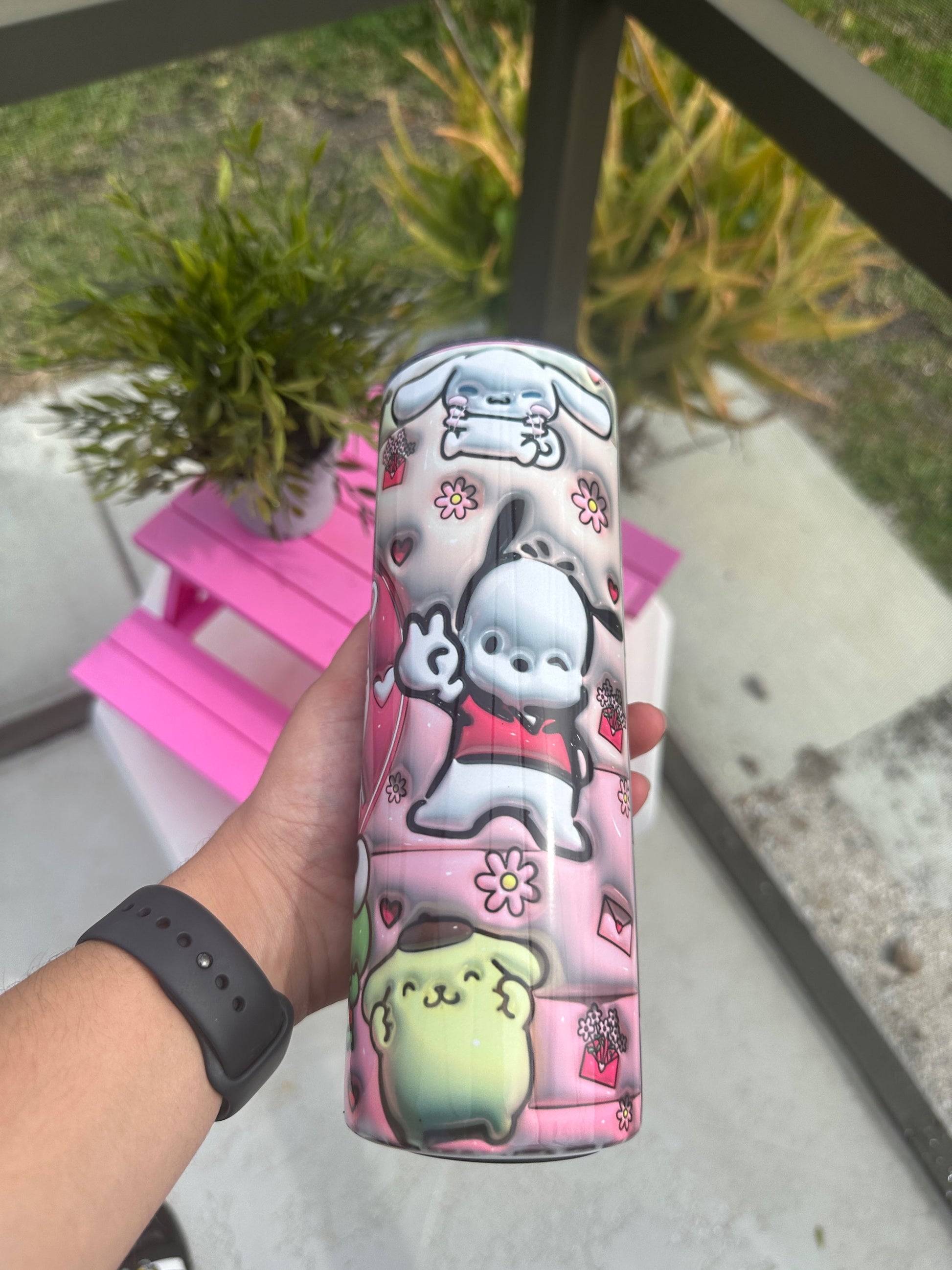 Hello Kitty  and friends Tumbler image 2