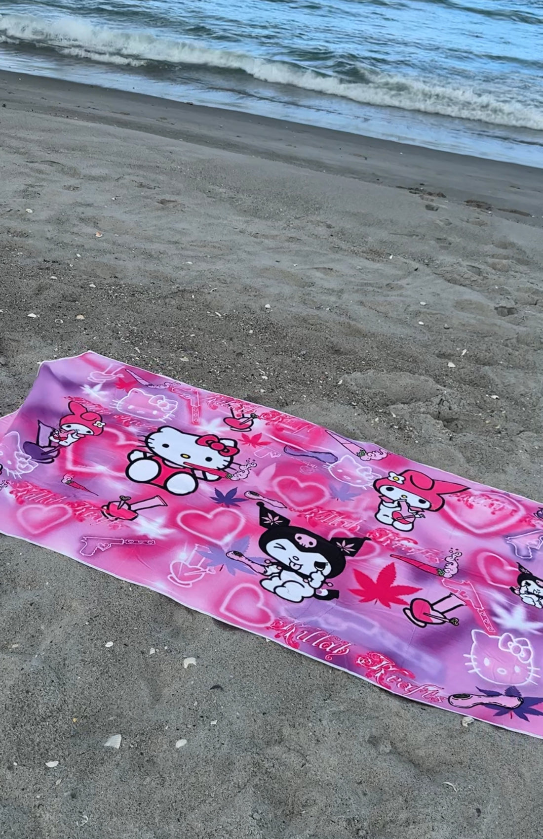 Stoner Kitty Towel image 0
