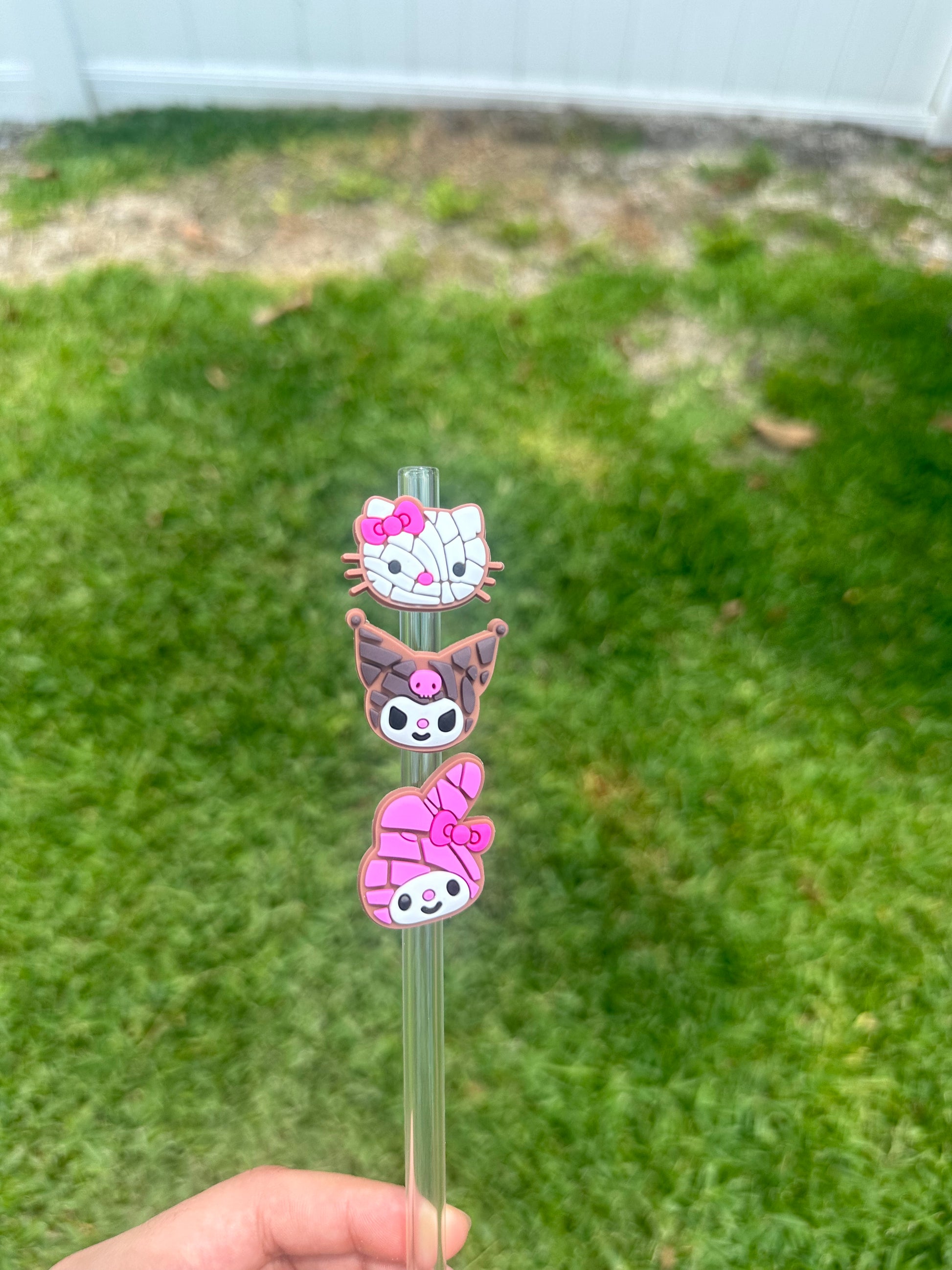 Concha Kawaii Straw Toppers image 0