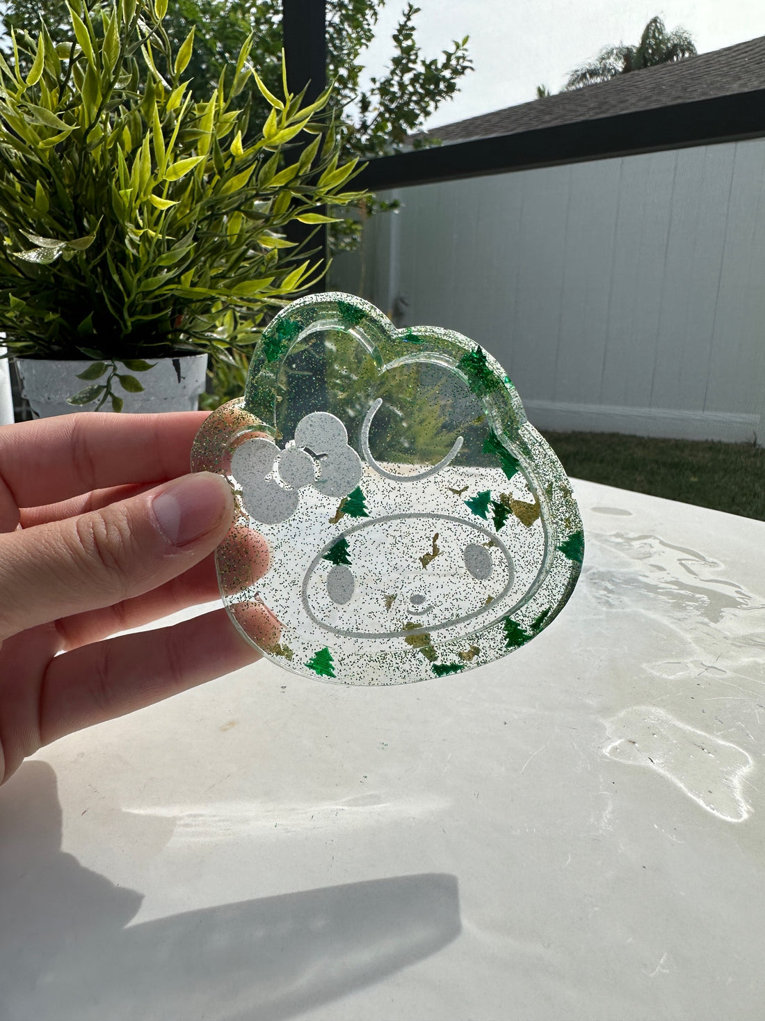 My Melody Shot Glass Coaster/ Mini Tray image 0