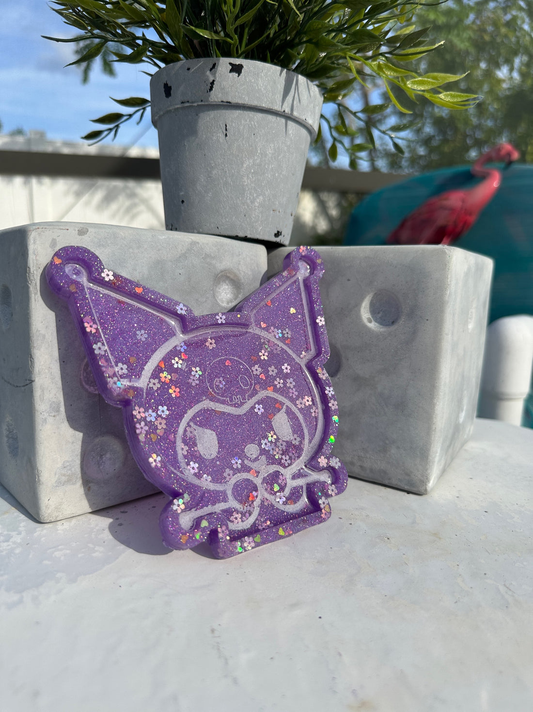Kuromi Full Body Tray/ Coaster image 0