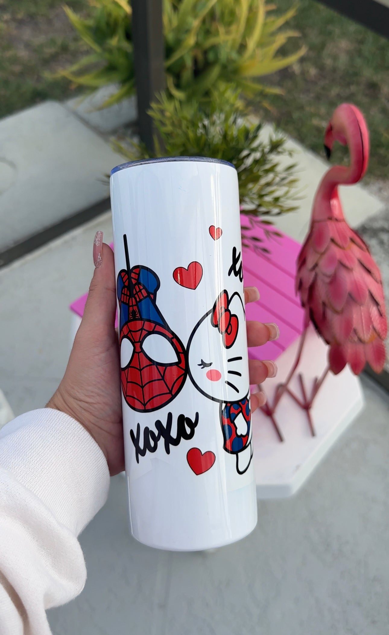 Spidey & Kitty Tumbler image 0