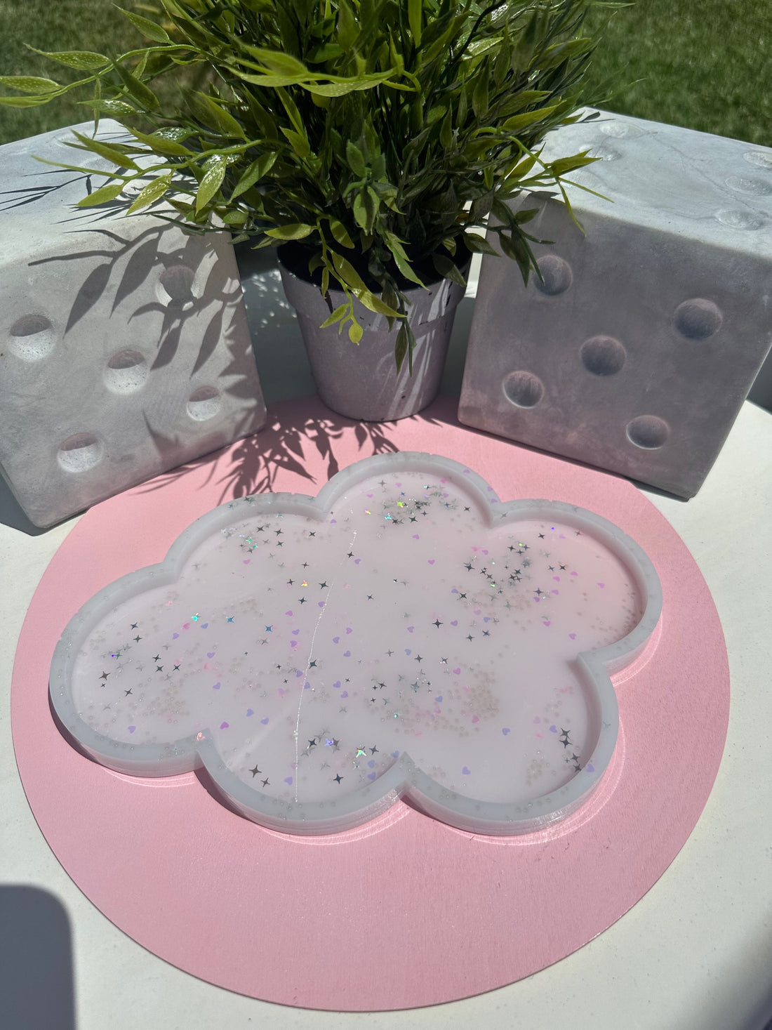 Glitter Cloud Tray image 0