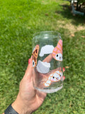 Concha Kitty Glass Cup image 1