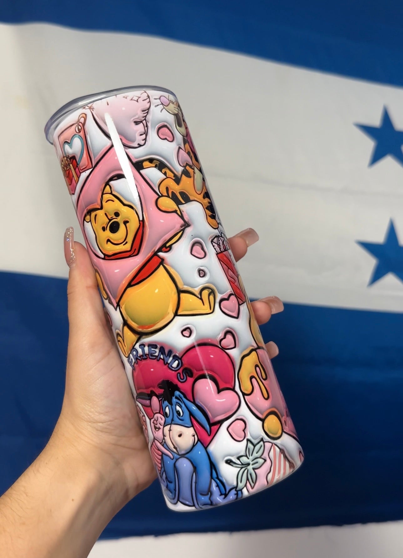 Winnie the Pooh Vday Tumbler image 2